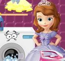 Game công chúa Sofia giặt quần áo
