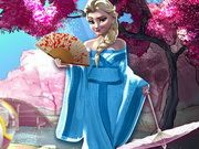 Elsa du lịch nhật bản