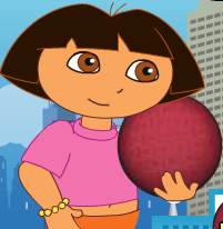 Dora chơi bóng rổ