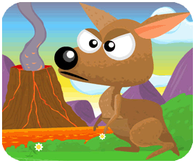 Game Kangaroo bật nhảy