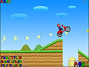 choi game Mario đua moto