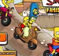 choi game Gia đình Simpson đua xe