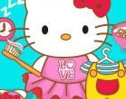 Hello Kitty đi học