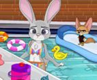 choi game Zootopia Pool Party Cleaning